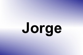 Jorge name image